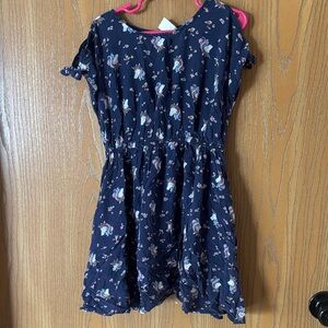 OshKosh B'gosh Navy Unicorn Pattern Dress